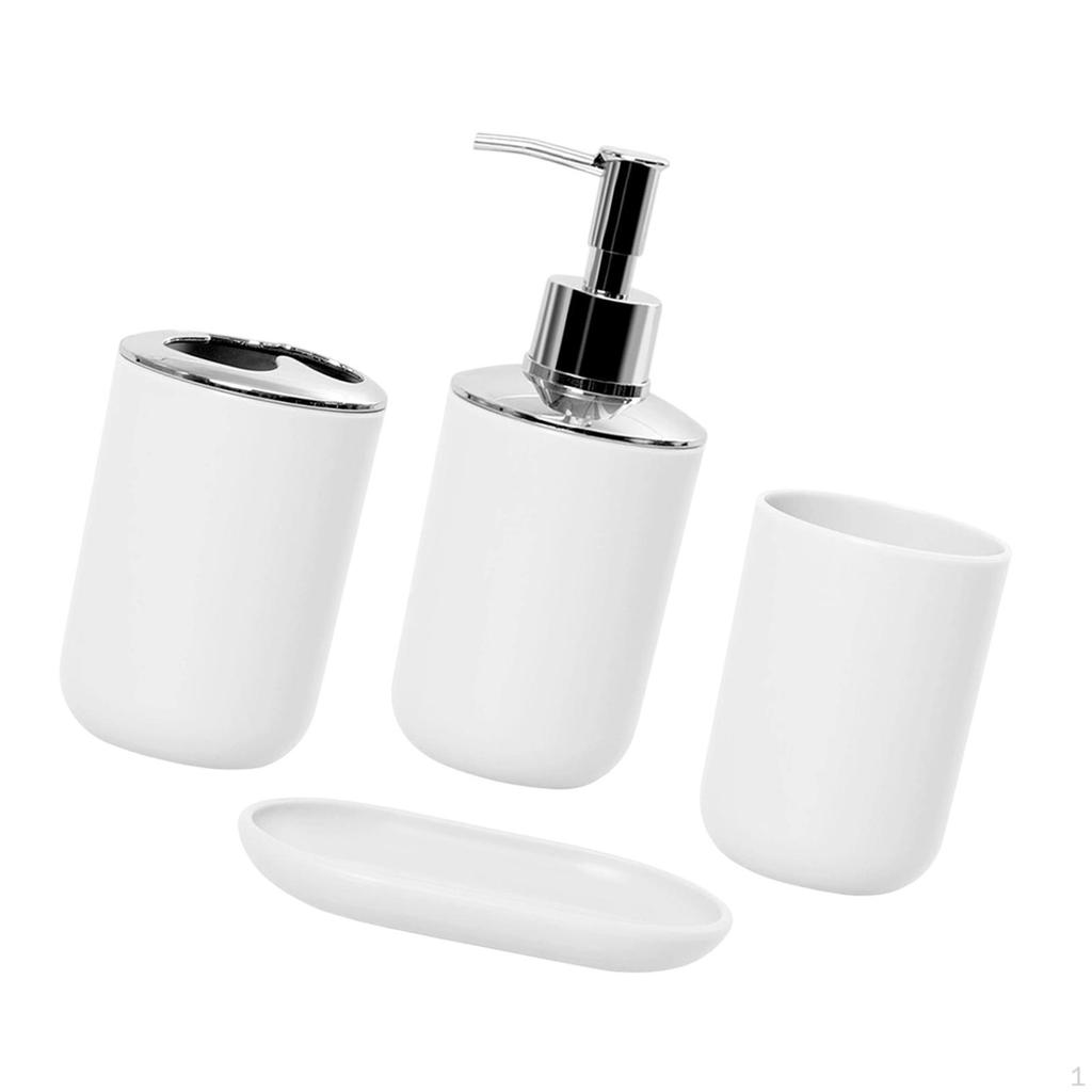 Аксессуары для ванной комнаты, ополаскиватель для полости рта, современный подарок на новоселье, декоративный дозатор мыла