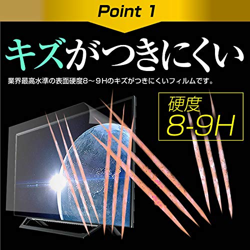 Совместимость с Media Cover Market Panasonic VIERA, модель, твёрдость которой эквивалентна закалённому стеклу, прозрачный глянцевый защитный ЖК-дисплей с защитой от синего света TH-24D325