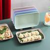 Creative Wheat Straw Rectangular Plate Melamine Healthy Tableware Kitchen Cooking Utensils Dessert Sushi Pasta Plate Dishes