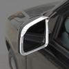 For Dodge Durango 11-26 Chrome Side View Mirror Rain Guard Eyebrow Cover Trim 2P