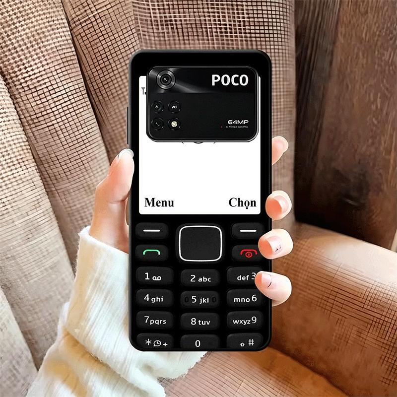 Забавный ретро-телефон Мягкий чехол для телефона для Xiaomi Poco X5 X6 X7 X8 Pro Max X3 F7 F8 Ultra M8 M7 M6 M5 Redmi 15 15C 14C 13C 12C X4