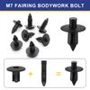 Plastic Rivets, 120Pcs Plastic Push Pin Clips Body Rivets Compatible With UTV ATV Motorcycle M6 M7 M8 Retainer Fastener Replace 7661855 Fits For