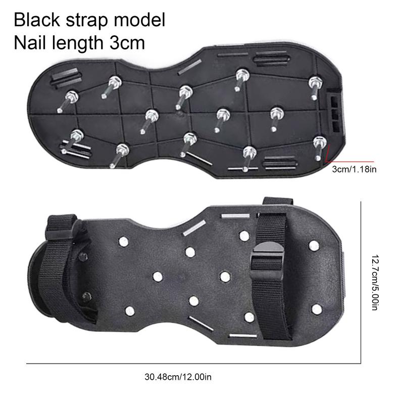 Многофункциональные самовыравнивающиеся обувь-шипы для газона, обувь-культиватор для травы, шипы-гвозди, инструмент для двора, сада, скарификаторы для почвы, обувь