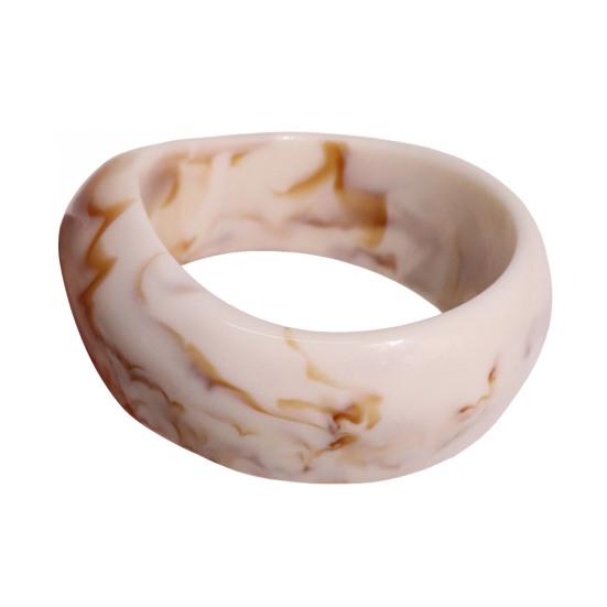 Yousheng Женский акриловый браслет-манжета, гипоаллергенный, красочный, геометрический, неправильной формы, широкий, для ношения в стопке, модная бижутерия, подарок на день рождения