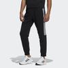 Adidas Regular Fit Sports Cuffed Pants Men Bottoms Black GP0955