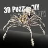 Spider 3D Metal Puzzle Assembly Model, Mechanical Assembly DIY Handmade Jewelry, Birthday Holiday Gift