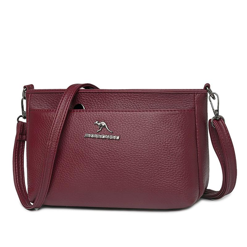 Сумка среднего возраста, женская сумка через плечо, многослойная сумка для матери