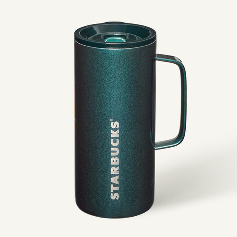 STARBUCKS SS Праздничный Зеленый Термокружка-стакан 503мл