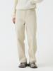 GROOVE RHYME Women'S Twill Cotton Non-Stretch Semi-Wide Pants (Lrtscnw575M)
