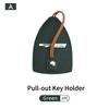 Car Keychain Case Zipper Carbon Fiber Key Protector Cover For KIA Proceed Sorento Cerato Optima Sportage Ceed Niro Soul BY7