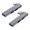3-в-1 USB 3.0 концентратор, высокоскоростной разветвитель Type C, адаптер OTG, 5 Гбит/с, многопортовый концентратор, 3 USB 2.0, множество портов для ПК, компьютерные аксессуары