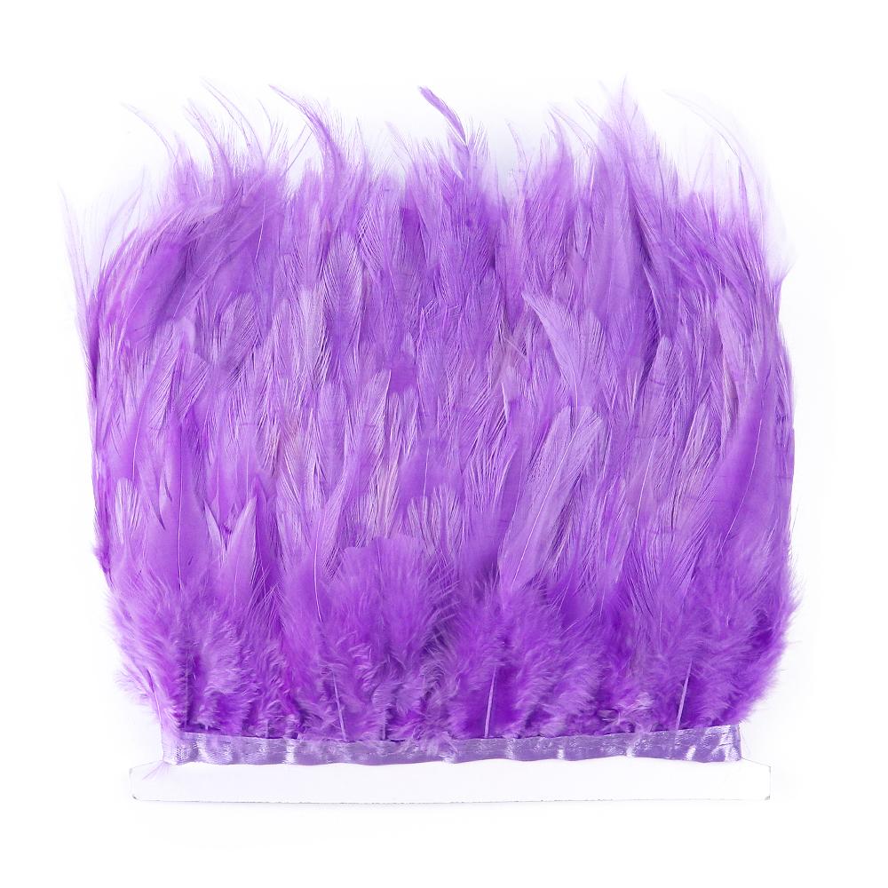 Feather4-6inch High Quality Chicken Feathers Trim Fringe 1meter Mint Green Rooster Feather Ribbon Wedding Dress Creative Crafts Plumes