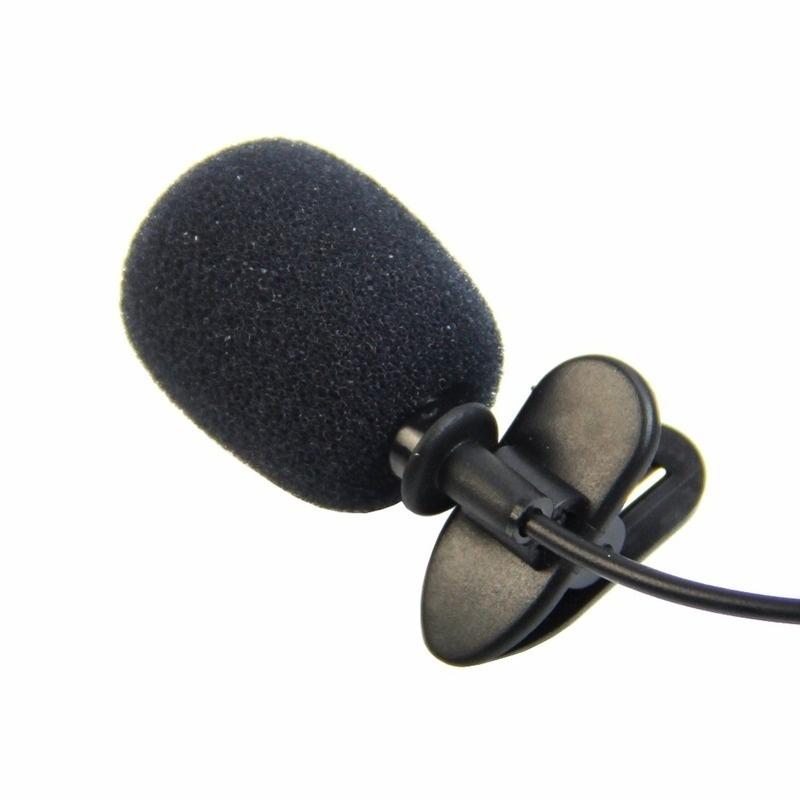 1 ПК Мини Hands Free клипса на лацкан микрофон для ПК ноутбука ноутбук студийный микрофон