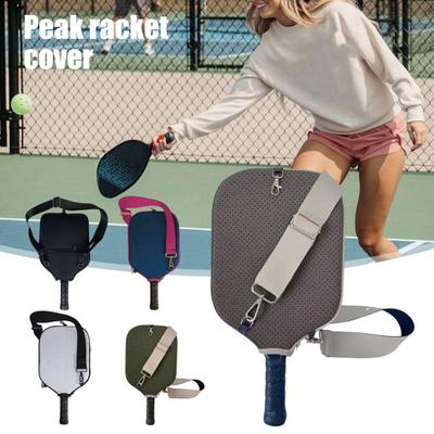 Чехол для ракетки Pickleball из неопрена, чехол для ракетки Pickleball, сумка для защиты ракетки Pickleball с плечом
