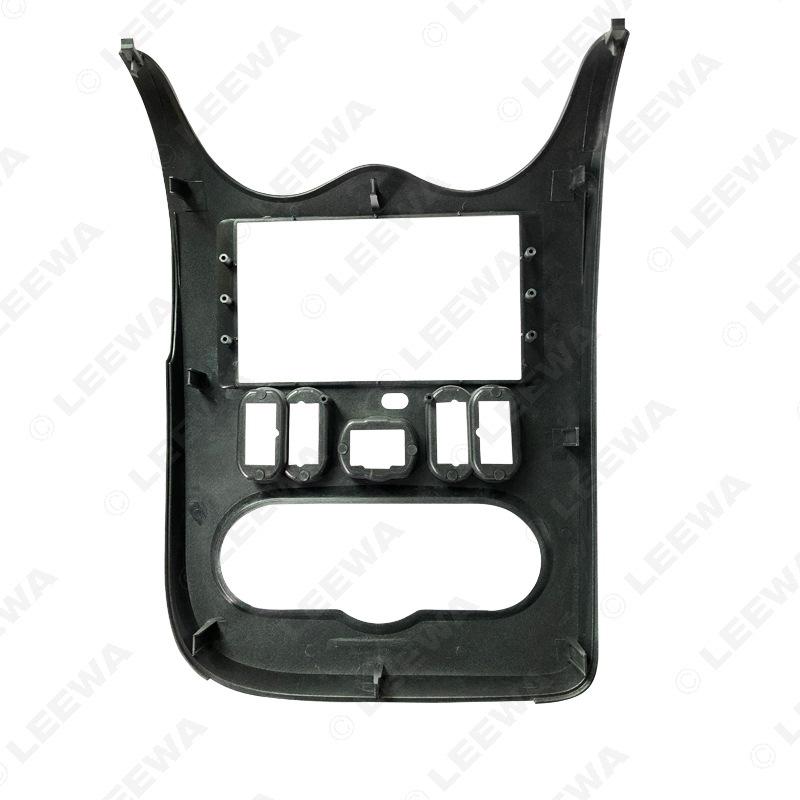 Лицевая панель Renault Logan Double DIN Аудио/Видео - Титановая левая скоба