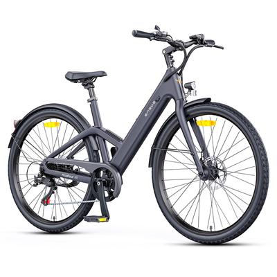 Engwe N1 AIR ST Карбоновый педелек 250 Вт, 36 В 10 Ач, Шины 700*38C, Shimano 7-скоростей, Датчик крутящего момента, Городской электровелосипед с низкой рамой