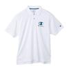 Champion Golf Рубашка-поло с коротким рукавом с логотипом UV, мужская, белая, C3-BG321, быстросохнущая, защита, однотонная