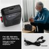 ByronStatics Портативный кассетный плеер с магнитофоном FM AM Радио Walkman Магнитофон Микрофон Внешний динамик Ручная запись VAS Система автоматической остановки 2 AA