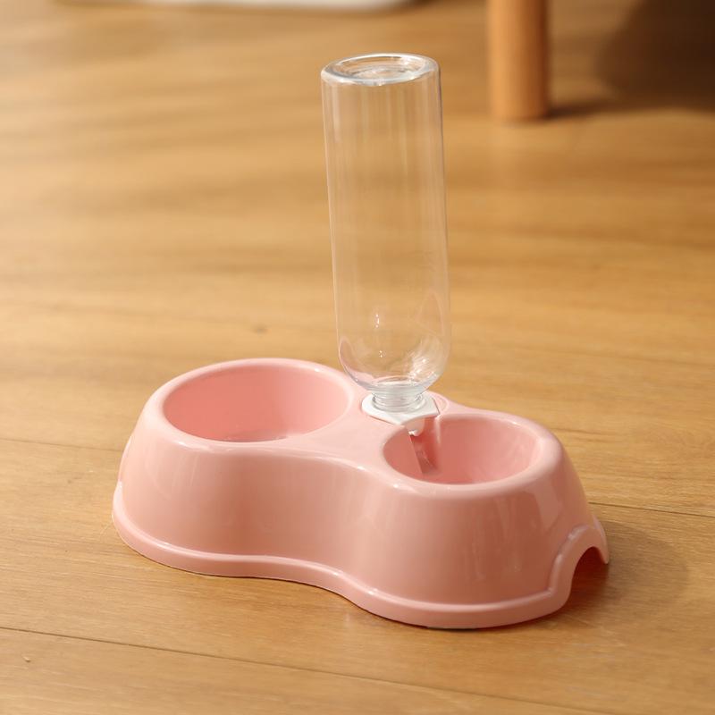 Миска для кошек, миска для собак, нескользящая миска для питьевой воды для кошек, кормушка для домашних животных, двойная миска, автоматическая миска для домашних животных, товары для животных