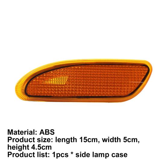 Convenient Side Marker Reliable Modification Light Cover Right/Left Accessory Turn Signal Cover 2038200821 2038200721