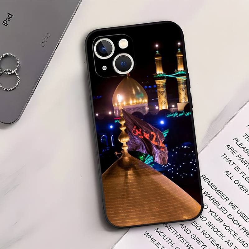 Святой Чехол для Телефона Имам Али Исламский Шиитский Мекка Для IPhone 13Pro Max 12 11 14 Mini Xs X Xr 7 8 6 Plus Se 2020 Ударопрочная Задняя Крышка