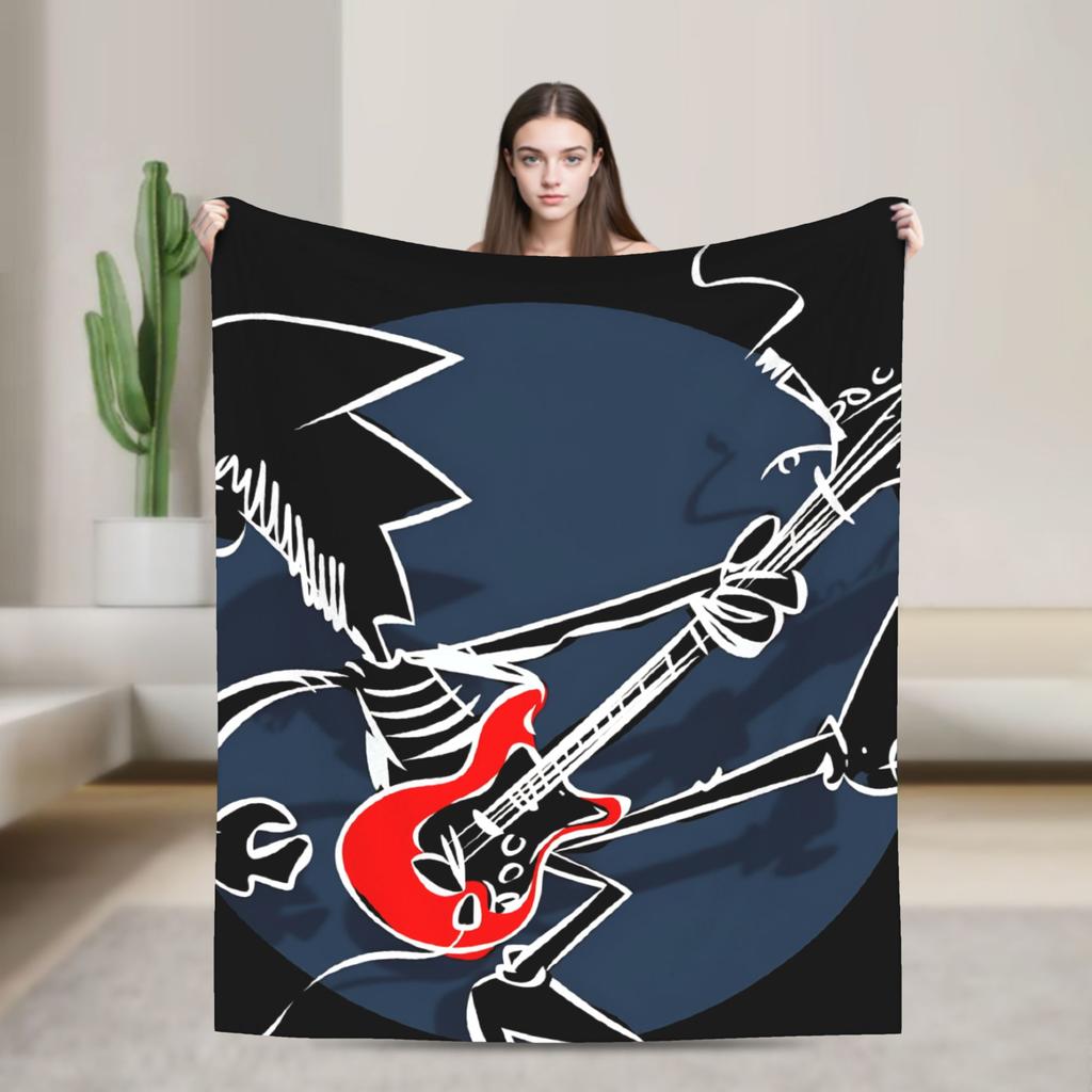 Fitos Fitipaldis Band Blankets  Warm Soft Fluffy Plush Throw Blanket For Boys Couch Chair Sofa Bed Flannel Bedspread Bed Cover