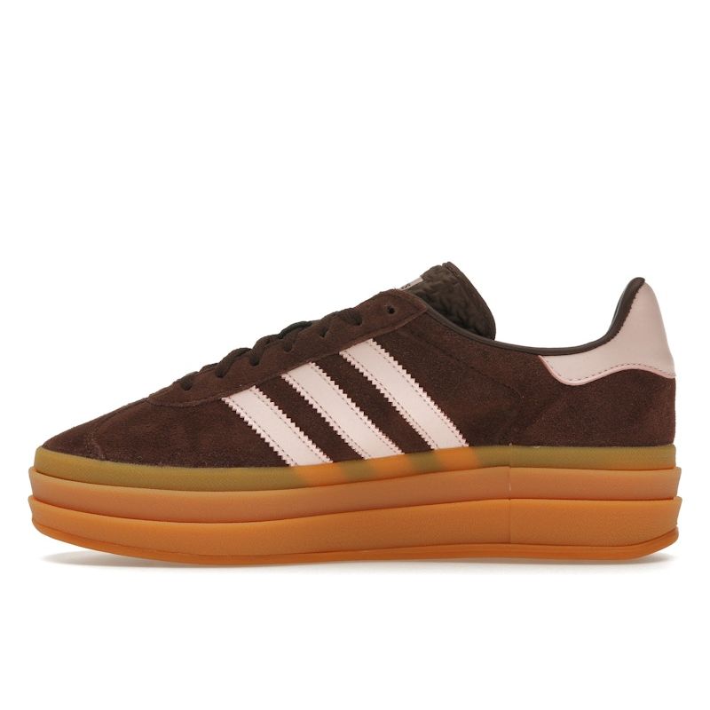 Adidas Женские кроссовки Gazelle Bold Auburn Icey Pink Brown Gum JI0326