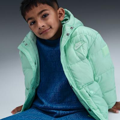 Unisex Nike Kids Down Jackets Hooded (Non-detachable) Hooded