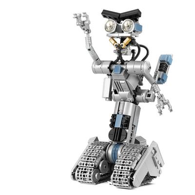 Buildmoc Джонни №5 Роботы Номер Пять Фигурки Робот 387 Деталей Кирпичный MOC Набор Конструкторы Игрушки для Детей Детские Подарки Игрушка