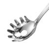 Yousheng Pasta Scoop Food Grade Heat-Resistant Stainless Steel Noodle Tongs Pasta Spoon Spaghetti Server Colander Kitchen Supplies