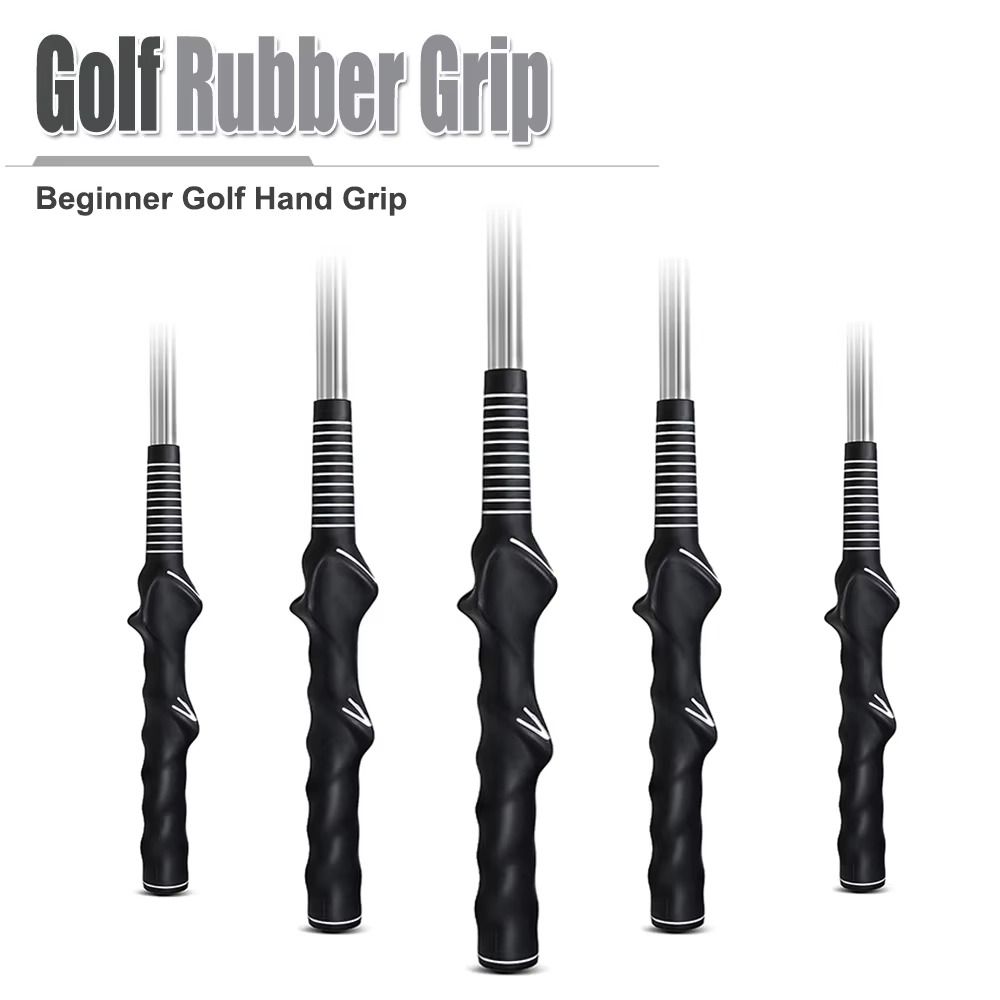 Corrector Golf Rubber Hand Shape Grip Rubber Golf Swing Training Grip Outdoor Indoor