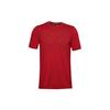 Under Armour Logo Print Sports Crew Neck T-Shirt Men Tops Red 1356798-608