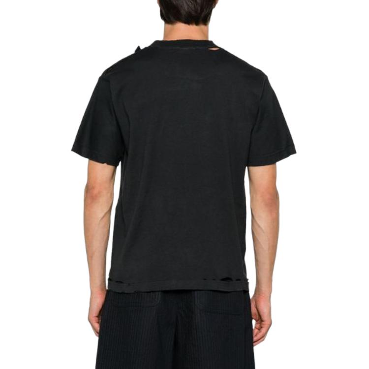 Balenciaga Футболка с круглым вырезом и графическим принтом 808003TRVC91055