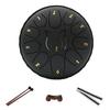 Steel Tongue Drum Compact Design Portable Easy To Use 11 Notes 6 Inches Rain Drum Musical Percussion Instrument
