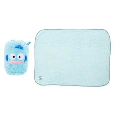 Одеяло Marushin Mascot со шнурком Sanrio Hangyodon Fluffy Hangyodon В70 x Ш100 см, милое, пушистое, стильное, для холодной погоды 3245012300 Прибл.