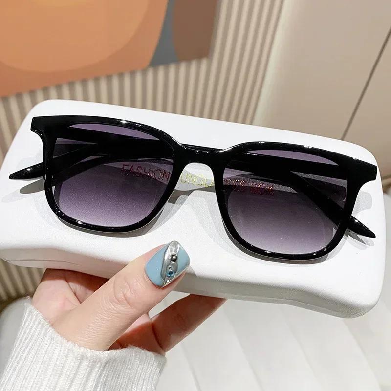 Fashion Myopia Sunglasses Square Style Male Sunglasses Female Driver'S Ultraviolet Sun Glasses Diopter Finished Myopia Goggles