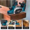 15000 об/мин Бесщеточный электрический рубанок Аккумуляторный электрический рубанок Ручной Домашний DIY Инструмент для резки мебели Деревообрабатывающий инструмент для аккумулятора Makita