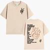 2026 Rapper PNL Le Monde Chico Album Graphic Tshirt Unisex Women Fashion Hip Hop Short Sleeve Tshirts Cotton Casual T Shirt