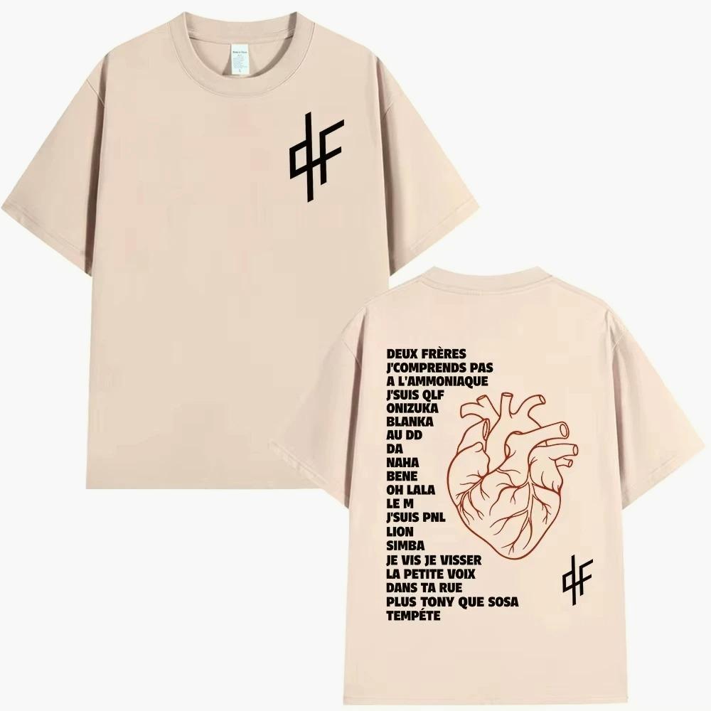 2026 Rapper PNL Le Monde Chico Album Graphic Tshirt Unisex Women Fashion Hip Hop Short Sleeve Tshirts Cotton Casual T Shirt