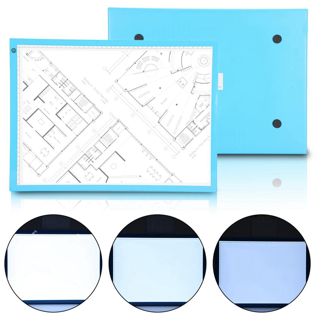 LED Light Board A3 Brightness Artcraft Tracing Light Digital Graphics Tablet for Drawing
