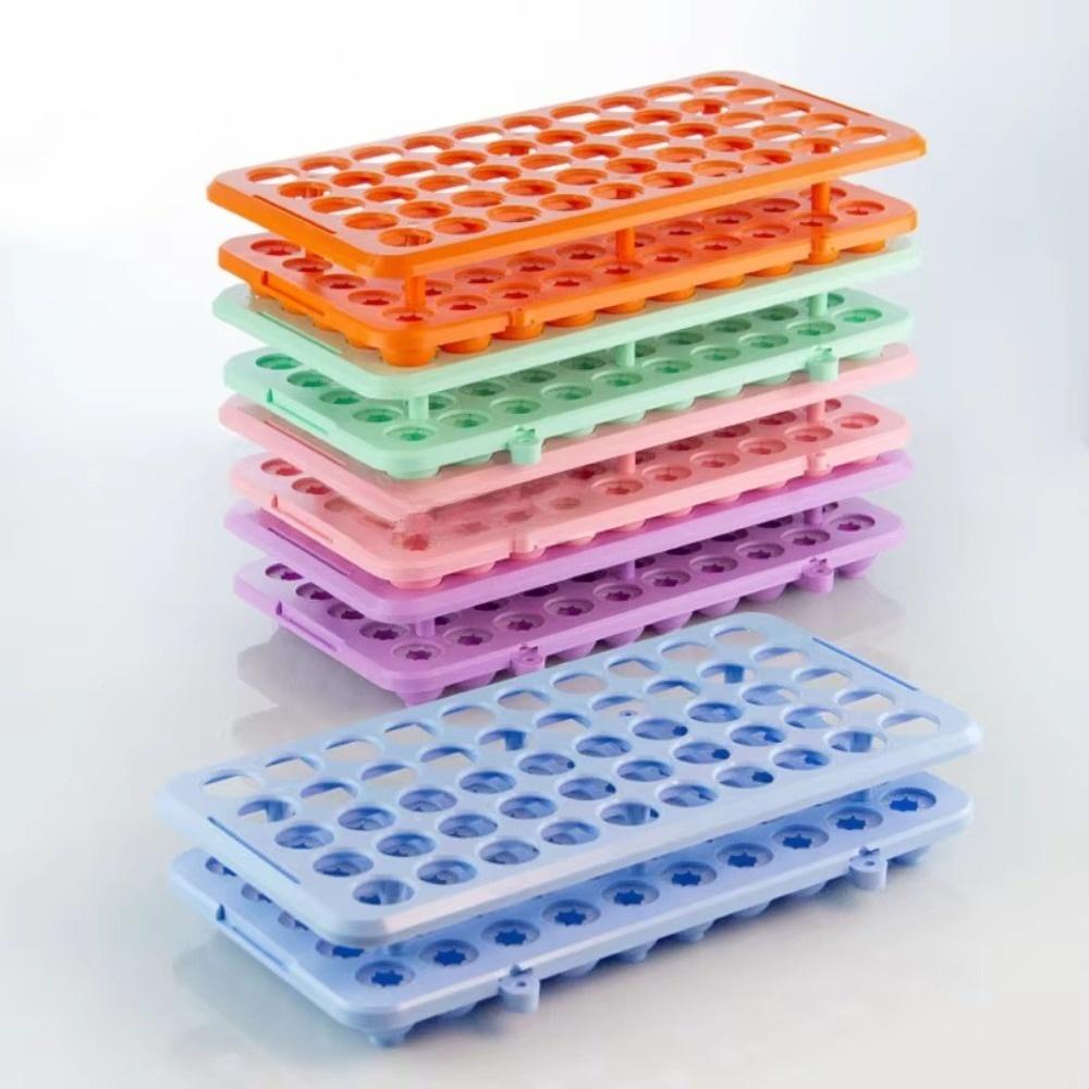 Пластиковый штатив для пробирок 18 мм, штатив для пробирок для отбора проб, штатив для центрифужных пробирок для пробирок 5 мл, 10 мл, 15 мл