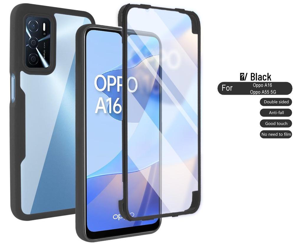 Чехол для OPPO A79 и Realme C30 со встроенной защитой экрана - Ударопрочный, всесторонне защитный чехол