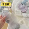 Носки Летние Тонкие С Кружевной Отделкой «Деревянное Ухо» Сетчатые Дышащие Накладывающиеся Носки Студенческий Стиль Универсальные Носки Средней Длины