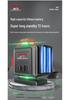 Delixi Green Light 12-Line High-Precision Infrared Laser Level for Outdoor Wall & Floor Mounting