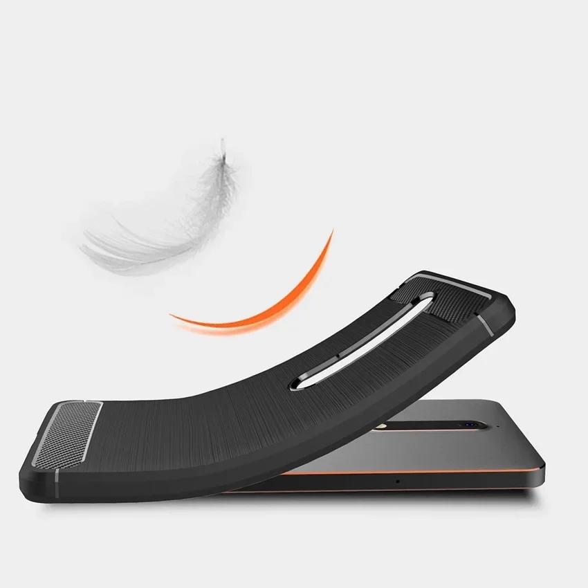 Для Nokia 6.1 nokia6.1 Чехол для телефона Мягкий силиконовый чехол для Nokia 6.1 Роскошные матовые защитные чехлы Coque Fundas