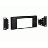 Fits BMW X5 2000-2006 w/o NAV Double DIN Harness Radio tall Dash Kit