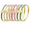 Stainless Steel Fashion Bangles Elegant Bracelets for Men and Women