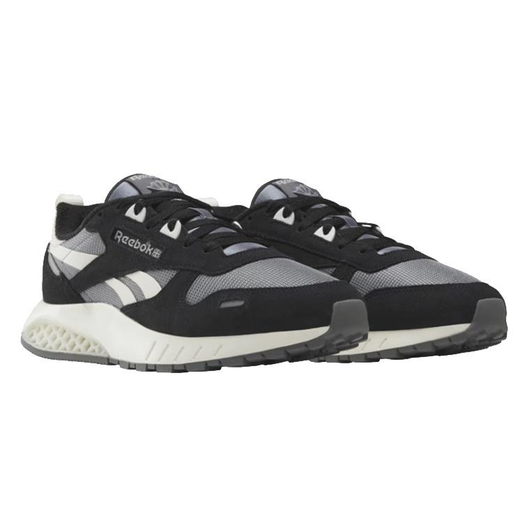 Reebok Классическая кожаная модель Hexalite 'Black Pure Grey' Мужская 100074408