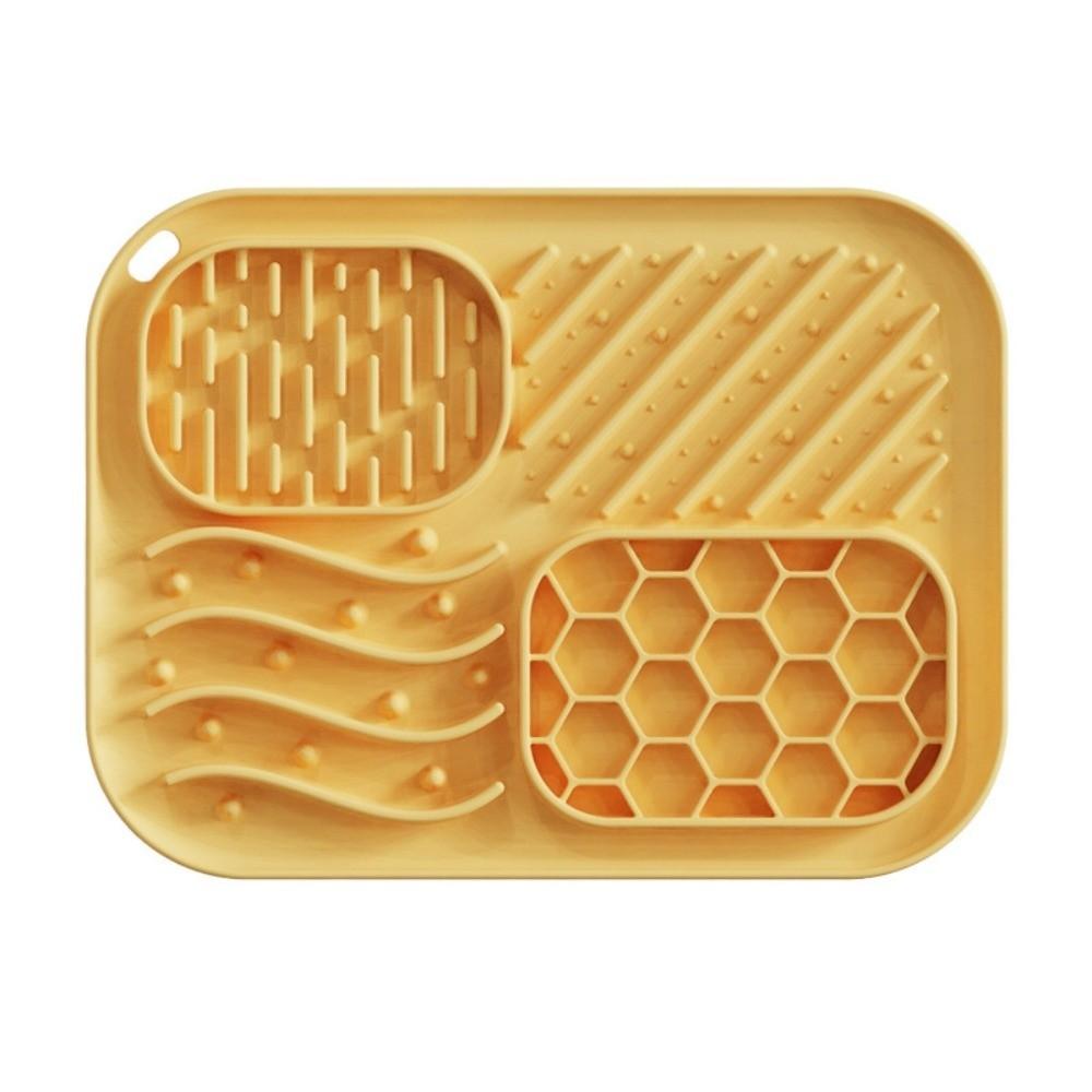 Silicone Dog Lick Mat Anti-Spill Slow Feeder Bowl New Dog Bowl Cat Feeding