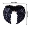 Handmade Feather Wings White Angel Wings Creative Cosplay Little Wings  Party